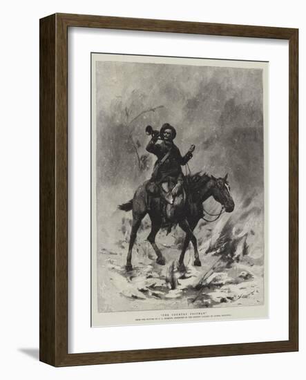 The Country Postman-George L. Seymour-Framed Giclee Print