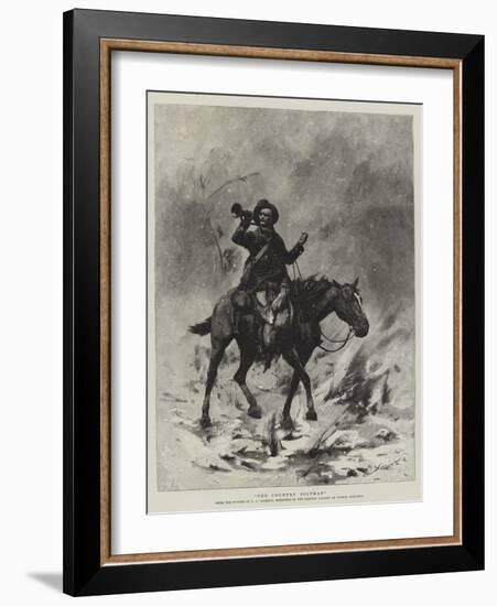 The Country Postman-George L. Seymour-Framed Giclee Print