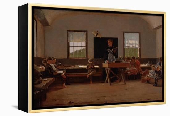 The Country School, 1871-Winslow Homer-Framed Premier Image Canvas