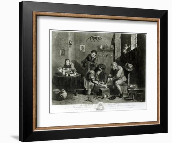 The Country Surgeon 1747-David Teniers the Younger-Framed Giclee Print