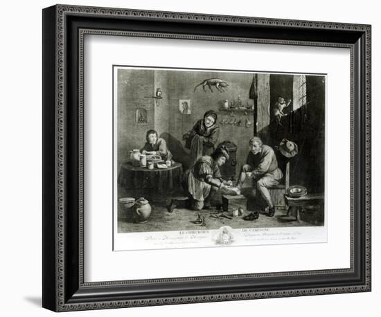 The Country Surgeon 1747-David Teniers the Younger-Framed Giclee Print