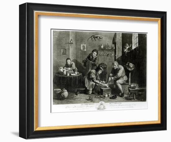 The Country Surgeon 1747-David Teniers the Younger-Framed Giclee Print