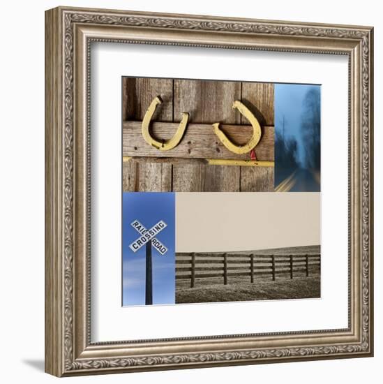 The Country V-Sidney Aver-Framed Art Print