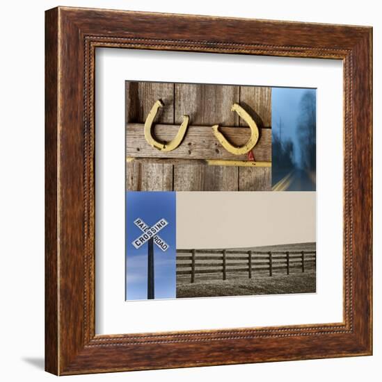 The Country V-Sidney Aver-Framed Art Print