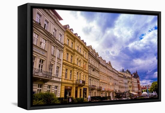 The Countryside of the West Bohemian Spa Triangle Outside of Karlovy Vary, Bohemia, Czech Republic-Laura Grier-Framed Premier Image Canvas