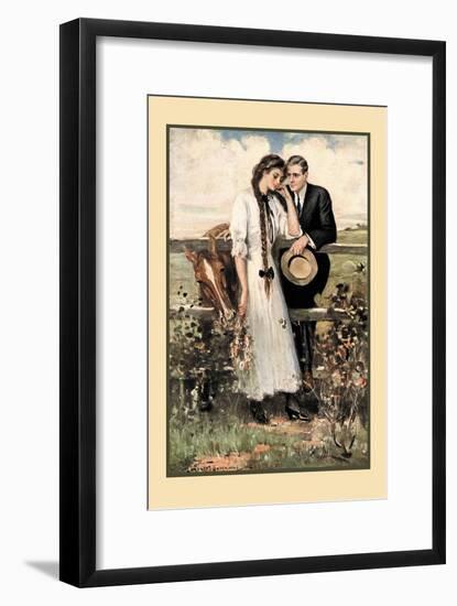 The Countryside-Clarence F. Underwood-Framed Art Print