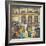 The County-City Building under Siege by Unemployed Demanding Work-Ronald Ginther-Framed Giclee Print