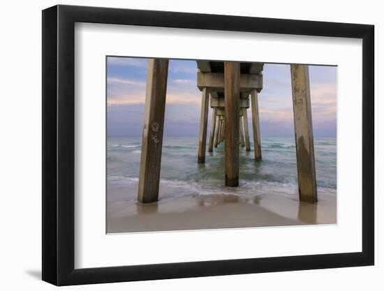 The County Pier in Panama City, Florida, Panama City Beach-Marco Isler-Framed Photographic Print