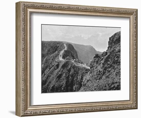 'The Coupee, Sark', c1896-Carl Norman-Framed Photographic Print