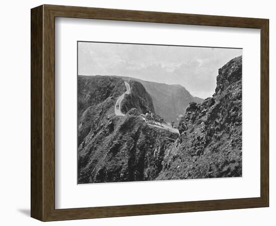 'The Coupee, Sark', c1896-Carl Norman-Framed Photographic Print