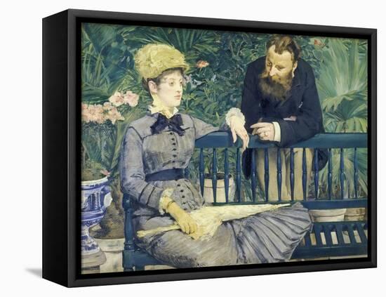 The Couple Guillemet in a Conversatory, 1879-Edouard Manet-Framed Premier Image Canvas