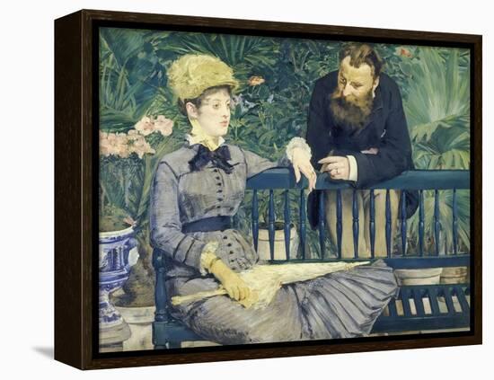 The Couple Guillemet in a Conversatory, 1879-Edouard Manet-Framed Premier Image Canvas