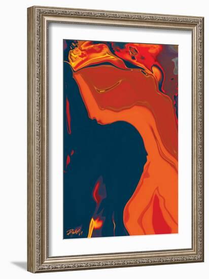 The Couple-Rabi Khan-Framed Art Print