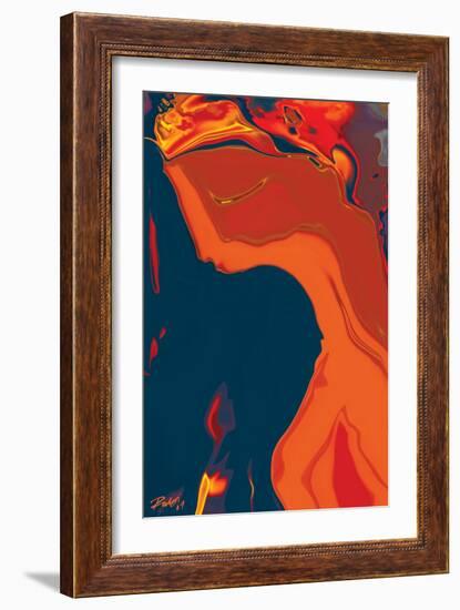 The Couple-Rabi Khan-Framed Art Print