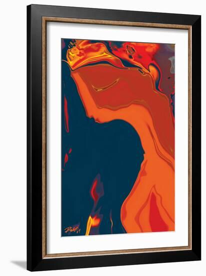 The Couple-Rabi Khan-Framed Art Print