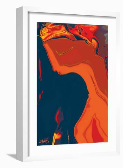 The Couple-Rabi Khan-Framed Art Print