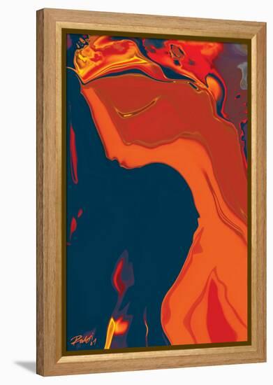 The Couple-Rabi Khan-Framed Stretched Canvas