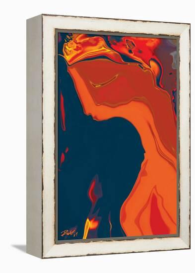 The Couple-Rabi Khan-Framed Stretched Canvas