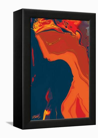 The Couple-Rabi Khan-Framed Stretched Canvas