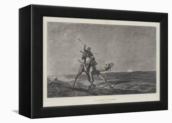 The Courier of the Desert-Alberto Pasini-Framed Premier Image Canvas