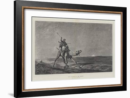 The Courier of the Desert-Alberto Pasini-Framed Giclee Print