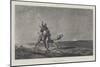 The Courier of the Desert-Alberto Pasini-Mounted Giclee Print