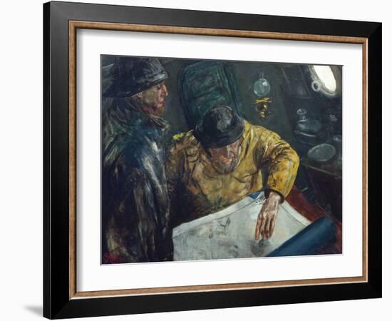 The course is set, 1888 by Christian Krohg-Christian Krohg-Framed Giclee Print