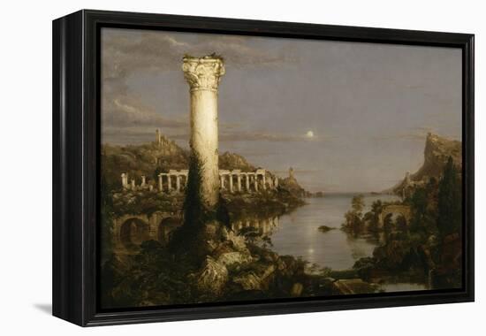 The Course of Empire: Desolation, 1836-Thomas Cole-Framed Premier Image Canvas