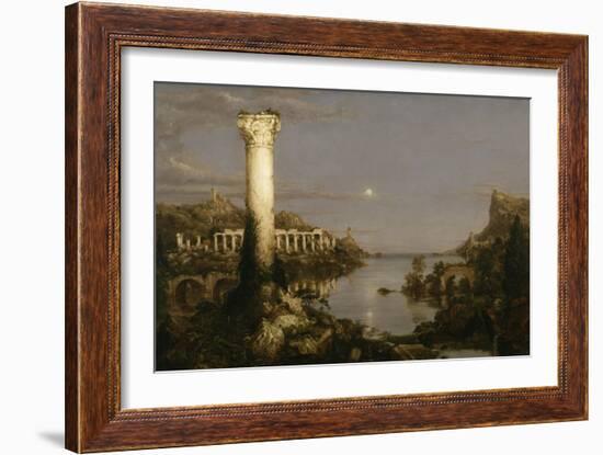 The Course of Empire: Desolation, 1836-Thomas Cole-Framed Giclee Print