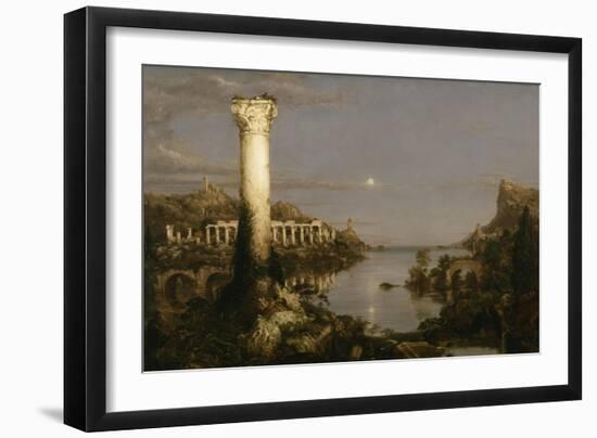 The Course of Empire: Desolation, 1836-Thomas Cole-Framed Giclee Print