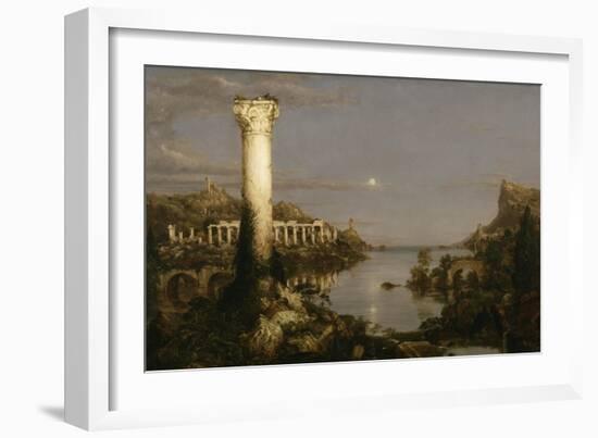 The Course of Empire: Desolation, 1836-Thomas Cole-Framed Giclee Print