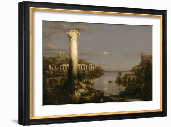 The Course of Empire: Desolation, 1836-Thomas Cole-Framed Giclee Print