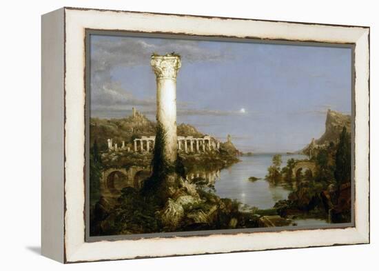 The Course of Empire - Desolation-Thomas Cole-Framed Premier Image Canvas