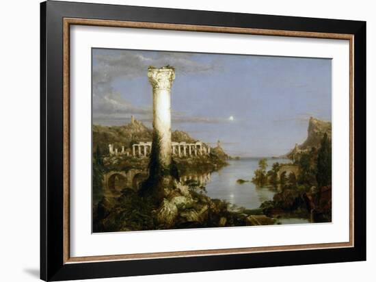 The Course of Empire - Desolation-Thomas Cole-Framed Giclee Print