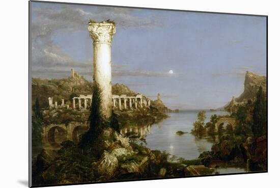 The Course of Empire - Desolation-Thomas Cole-Mounted Giclee Print