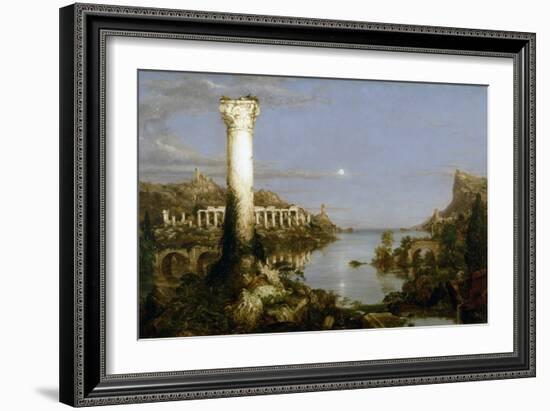 The Course of Empire - Desolation-Thomas Cole-Framed Giclee Print