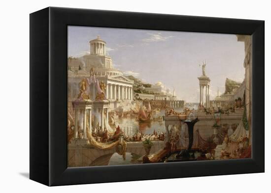 The Course of Empire: the Consummation of the Empire, C.1835-36-Thomas Cole-Framed Premier Image Canvas