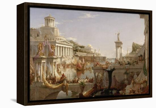 The Course of Empire: the Consummation of the Empire, C.1835-36-Thomas Cole-Framed Premier Image Canvas