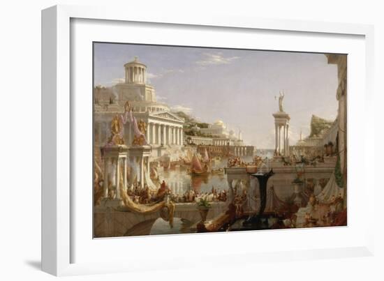 The Course of Empire: the Consummation of the Empire, C.1835-36-Thomas Cole-Framed Giclee Print