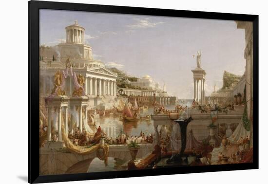 The Course of Empire: the Consummation of the Empire, C.1835-36-Thomas Cole-Framed Giclee Print