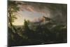 The Course of Empire: the Savage State, 1833-36-Thomas Cole-Mounted Giclee Print