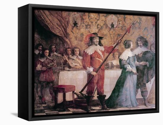 The Court Ball-Abraham Bosse-Framed Premier Image Canvas