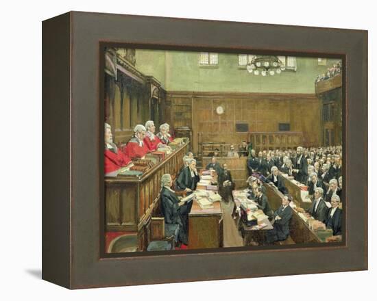 The Court of Criminal Appeal, London, 1916-Sir John Lavery-Framed Premier Image Canvas