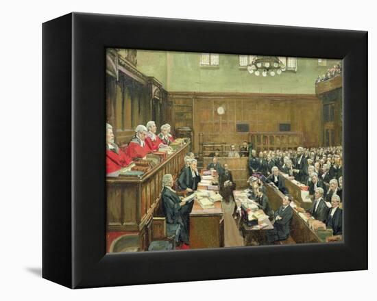 The Court of Criminal Appeal, London, 1916-Sir John Lavery-Framed Premier Image Canvas