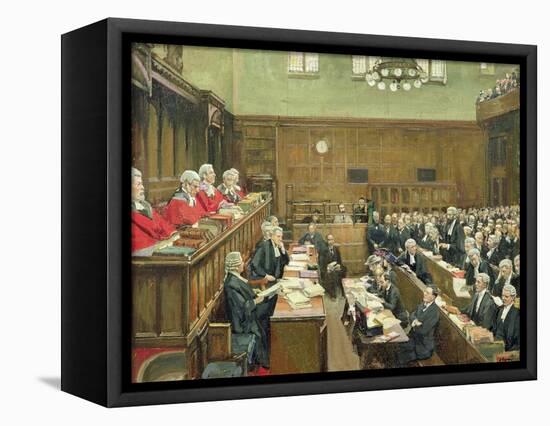 The Court of Criminal Appeal, London, 1916-Sir John Lavery-Framed Premier Image Canvas