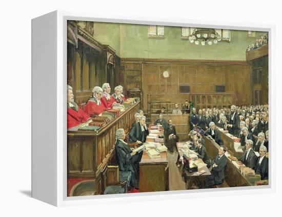 The Court of Criminal Appeal, London, 1916-Sir John Lavery-Framed Premier Image Canvas