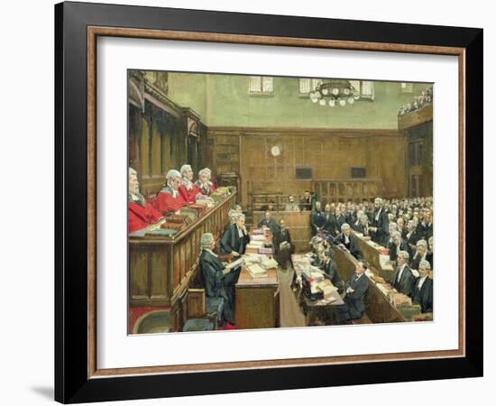 The Court of Criminal Appeal, London, 1916-Sir John Lavery-Framed Giclee Print