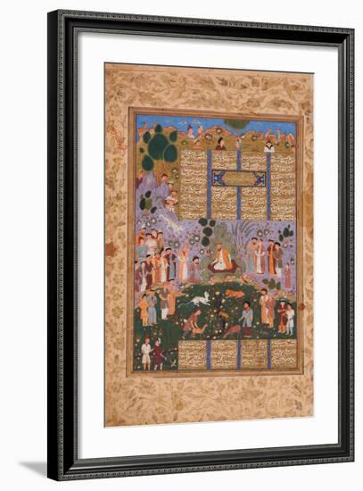 The Court of Gayumart-null-Framed Giclee Print