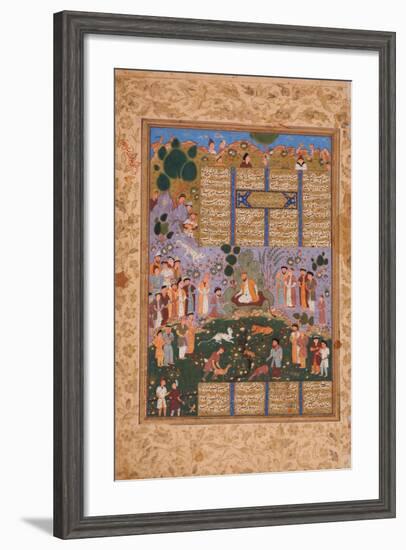 The Court of Gayumart-null-Framed Giclee Print