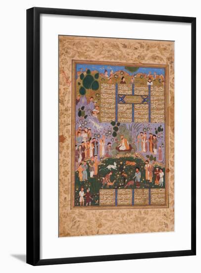 The Court of Gayumart-null-Framed Giclee Print